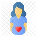 Pregnant Pregnancy Maternity Icon