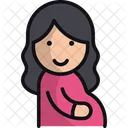 Pregnant Maternity Motherhood Icon