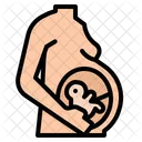 Pregnant Kid Baby Icon