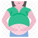 Pregnant Baby Mother Icon