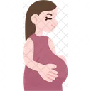 Pregnant Woman Maternal アイコン