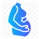 Pregnant Woman Mother Icon
