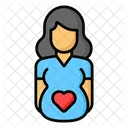 Pregnant Pregnancy Maternity Icon