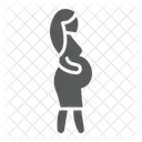 Pregnant Mother Woman Icon