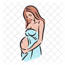 Pregnant Lady  Icon