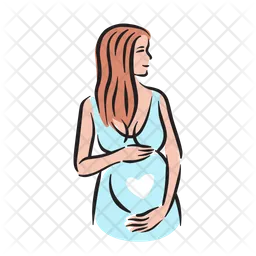 Pregnant Lady  Icon