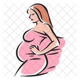 Pregnant Lady  Icon