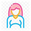 Pregnant Mother Pregnancy Icon