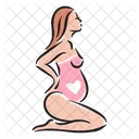 Pregnant Lady  Icon