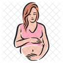 Pregnant Lady  Icon