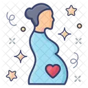 Pregnant Woman Pregnant Lady Motherhood Icon