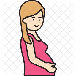 Pregnant Woman  Icon