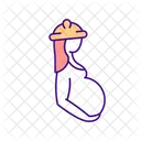Pregnant Worker Icon