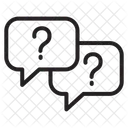 Chat De Preguntas Ayuda Pregunta Icono