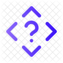 Pregunta Esquinas Giradas Pregunta Preguntar Icon