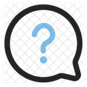 Pregunta, qna, información, signo de interrogación, preguntas frecuentes, información, preguntar, círculo de signo de interrogación, detalles, soporte,  Icono