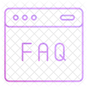 Preguntas Frecuentes Del Navegador Preguntar Confusion Icono