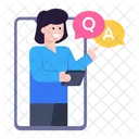 Preguntas Frecuentes Preguntas Y Respuestas Consultas Icono