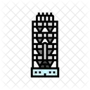 Preheater Tower Cement Icon