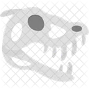 Prehistoric Extinct Fossils Icon