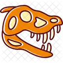 Prehistoric Extinct Fossils Icon