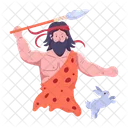 Prehistoric Hunting Primitive Hunting Primitive Person Icon
