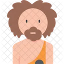 Prehistoric Man Avatar Caveman Icon