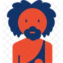 Prehistoric Man Avatar Caveman Icon