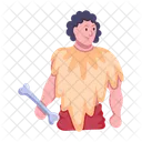 Prehistoric Man Prehistoric Person Primitive Man Icon