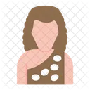 Caveman Male Prehistoric 아이콘