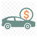 Preis Auto Geld Symbol