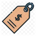 Preisschild Etikett Preisauszeichnung Symbol