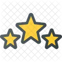 Awward Recompensa Estrelas Ícone