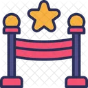 Premier Gate Entry Red Carpet Icon