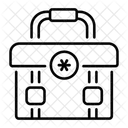 Premiers Secours Trousse Medicaments Icône