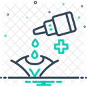 Premiers Secours Pour Les Yeux Premiers Secours Oculaires Soins Oculaires Icône