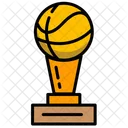 Trofeu Premio Vencedor Premio Esporte Basquete Icon