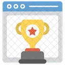 Premio sitio web  Icono