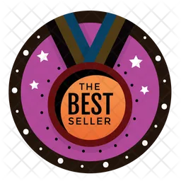 Premio al mejor vendedor Logo Icono