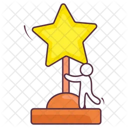 Premio estrella  Icono