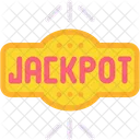 Jackpot Juegos De Azar Marquesina Icono