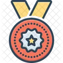 Premio de medalla  Icono