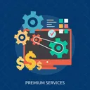 Premium Services Creative Icon