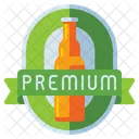 Premium Beer Premium Alcohol Beer Bottle Icon
