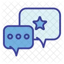 Premium Chat Chat Chat Bubble Icon