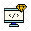 Premium code  Icon