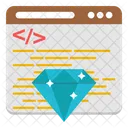 Premium Coding Web Programming Software Development Icon