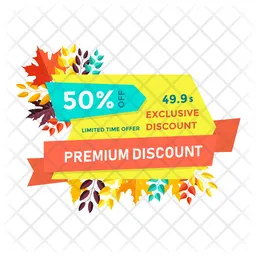 Premium Discount  Icon