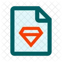 File Diamond Icon