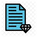 Premium File Document Icon